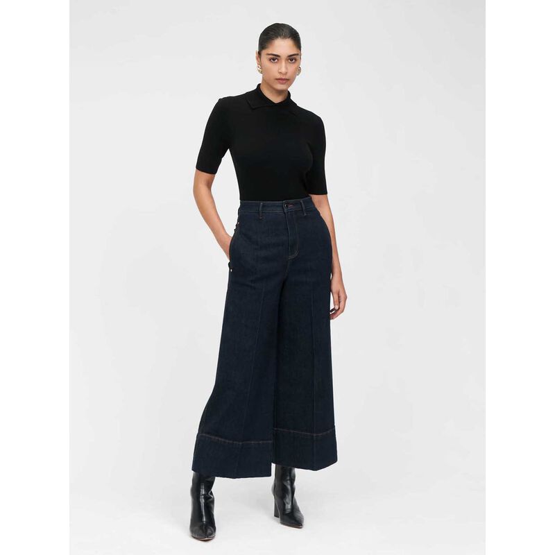Veronika Maine Split Collar Knit image number 7